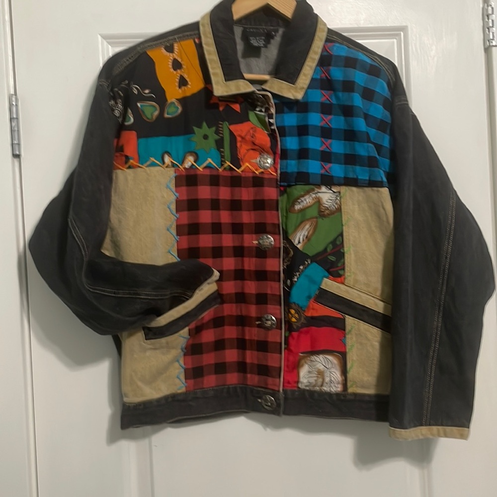 Carole Little Sport ladies jean jacket